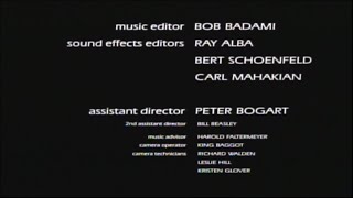 American Gigolo 1980 End Credits The Movie Channel 2023 [upl. by Dnomaj]