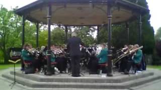 Wellington Memorial Silver Band  Fascinating Drums [upl. by Evan]