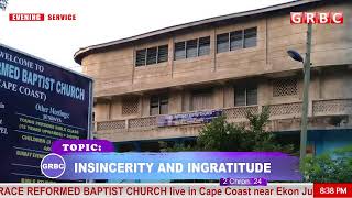 Grace Reformed Baptist Church Cape Coast Live [upl. by Nalyac741]