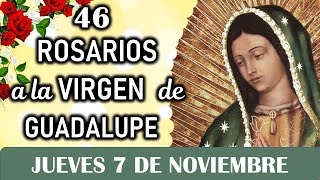 46 Rosarios a la Santísima Virgen de Guadalupe Jueves 7 de Noviembre Dia 11 ⭐Misterios Luminosos⭐ [upl. by Kendal]