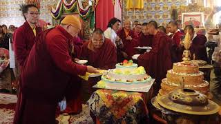 Offering mandala on the auspicious birthday of HH Yeshe Sangpo Rinpoche 🙏🙏🙏 [upl. by Myo155]