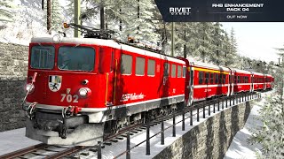 Train Simulator RhB Enhancement Pack 04  OUT NOW [upl. by Rosenkrantz]