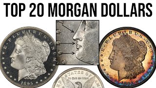 Top 20 Most Valuable Morgan Dollars 2000000  Key Dates Varieties Errors and Rarities [upl. by Applegate453]