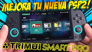 🔵Mejoramos la TrimUI Smart PRO la PSP 2 BARATA del 2024 ‼️ Update 103 y Juegos Firmware CFW LNR [upl. by Airreis148]