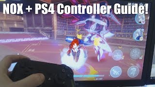 How To Play Android Games with a PS4 Controller Ft Honkai Impact 3 [upl. by Amelie734]