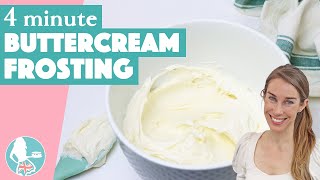 4 Minute Buttercream  British Girl Bakes [upl. by Silisav]