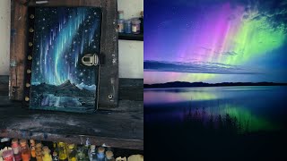 Magical Northern Lights  Capturing and Painting the Aurora in Norway’s Wilderness Ep 10 [upl. by Muna]