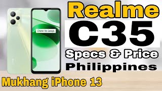 Realme C35 Specs amp Price  Philippines [upl. by Robi]