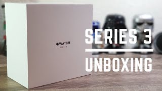 Apple Watch Series 3 GOLD Unboxing  GPSCellular [upl. by Hogue]