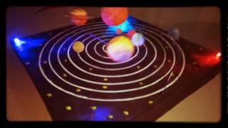 School Project  Working Model of Solar System 2  wwwschoolprojectcenterin [upl. by Asirap]