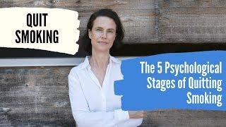 QUIT SMOKING TIMELINE The 5 Psychological Stages of Quitting Smoking [upl. by Donn]