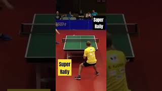 Super Rally worldtabletennis pingpong tabletennis [upl. by Haymo]