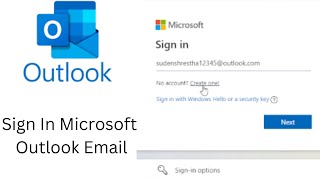 How To Sign In Microsoft Outlook Email Outlook Login  wwwoutlookcom Account Login 2022 [upl. by Siblee]