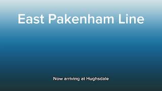 East Pakenham Line Service Announcements ￼ [upl. by Gui]