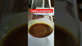 Iodine production shorts [upl. by Akerdna450]