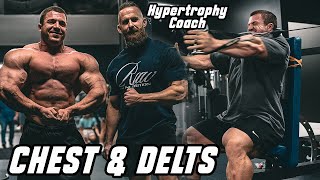 BLASTING DELTS W HYPERTROPHY COACH [upl. by Reisinger]