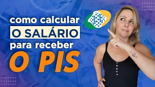 PIS 2021 COMO CALCULAR OS SALÁRIOS para saber se tenho direito ao abono salarial do PIS 2021 [upl. by Gona]