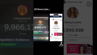 Haylee Baylee loses following rapidly after « let them eat cake » statement blockout2024 TikTok t [upl. by Kieryt855]