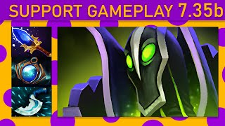 ⭐New patch 735b Jaunuel Rubick Support Gameplay  Dota 2 Top MMR [upl. by Aremahs]