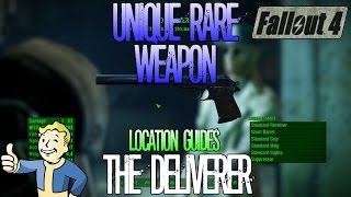 Fallout 4  The Deliverer  Unique Rare Weapon  Location Guide [upl. by Ade383]