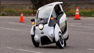 Toyota iRoad is a real headturner [upl. by Kanya130]