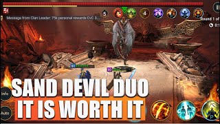 Sand Devil Stage 24 Aniri Ninja Duo  Raid Shadow Legends [upl. by Babette]