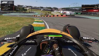 F1 24 BRAZIL HOTLAP  Setup  106688 [upl. by Rosenblum532]