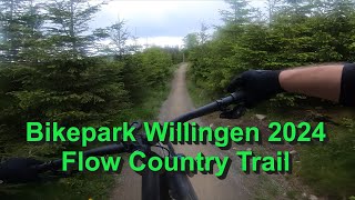 Bikepark Willingen Flow Country Trail 2024 [upl. by Betthezul]