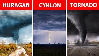 Huragan tornado cyklon  czym się różnią [upl. by Odracer868]