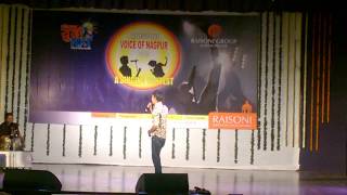 Voice Of NAGPUR  Best LIVE Stage Performance  Mridul Verma [upl. by Kristof]