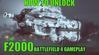 How To Unlock The F2000 Battlefield 4 Metro Gameplay [upl. by Martica]