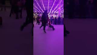 ice skating Birmingham City center really fun [upl. by Atirec]