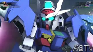 아스의 G제네 크로스 레이즈 건담 더블오 스카이 전무장 연출CROSS RAYS BuildFighter Divers Gundam 00 Sky All Attacks재편집 [upl. by Pansy]