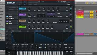 Creating Minimal Deep Tech Sound Desing Sub Bass and Lead in Synthesizer Serum [upl. by Nicoli]