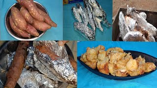 Roasted Sweet Potato Recipe  BBQ Recipe [upl. by Ambrosane]