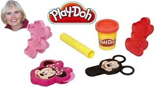 PlayDoh Mickey Mouse Clubhouse Mickey and Minnie Sets [upl. by Laurianne145]