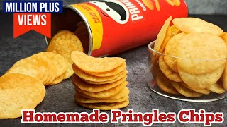 Homemade Pringles Potato Chips Recipe from Scratch  Homemade Snack [upl. by Natka]