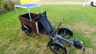 PONY4 CARGO BIKE WITH BOX FOR A DOG [upl. by Eisen]