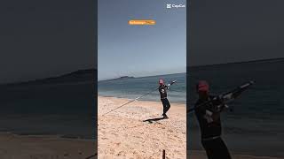 Surfcasting 🎣🐟🐟🦈تتمة الفيديو قريبا إن شاء الله shimanofishing daiwafishingakami surfcastingmaroc [upl. by Sucam628]