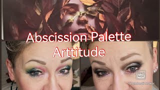 Two looks using the Abscission Palette by Arttitude Cosmetics [upl. by Kata]