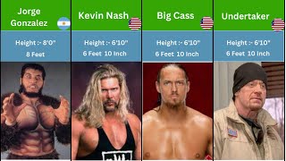 WWE Tallest Wrestlers [upl. by Ajet]