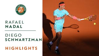 Rafael Nadal vs Diego Schwartzman  Semifinal Highlights I RolandGarros 2020 [upl. by Eimaral950]