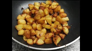 Perfect Sauteed Potatoes Recipe 2022  How To Make Crispy Sauteed Potatoes  ROSE WATER [upl. by Lunt]