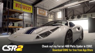 【CSR2】488 Pista Spiderpurple shift amp tune for 7797 [upl. by Wilda]