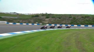 Red Bull MotoGP Rookies Jerez Race 2 Highlights [upl. by Maller420]