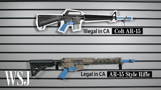 How Gunmakers Tweak Rifles to Get Around Assault Weapon Bans  WSJ [upl. by Okihcim]