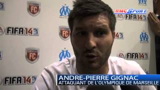 OMPSG  Gignac quotCavani et Zlatan dans le top 5 des meilleurs attaquantsquot  0510 [upl. by Licht696]