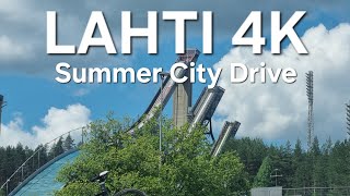 Lahti 4K  City Drive [upl. by Lieno]