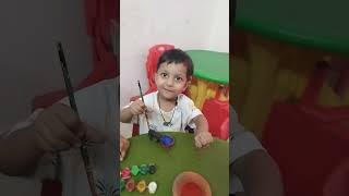 Diya decorating activity part 1 daycareactivity kidslearning kidsactivities [upl. by Nealey]