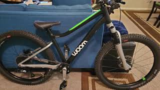 WOOM OFF AIR 5 MOUNTAIN BIKE UNBOXING AND PRODUCT REVIEW  BY Calvin [upl. by Leryt713]